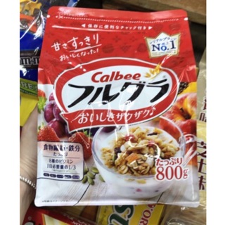 Date 04/2022 - Ngũ cốc Calbee Hàn Quốc mẫu mới