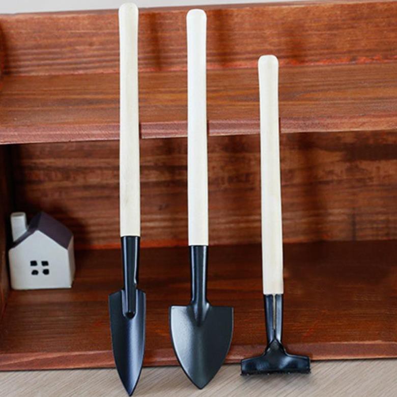 Bộ cuốc xẻng mini trồng cây cảnh 3 món