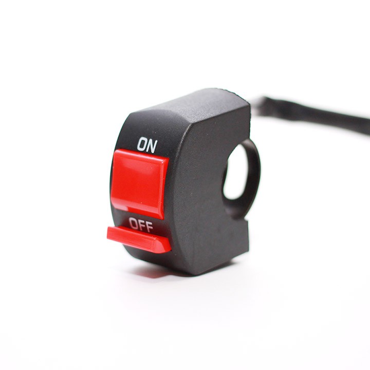 Cùm Công Tắc On Off tắt mở đèn hay lắp đèn trợ sáng Gắn Ghi Đông ( giá 1 cái )