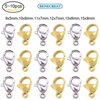 Set 5 20 Khóa Càng Cua Bằng Thép Không Gỉ 304 Cao Cấp Màu Sắc