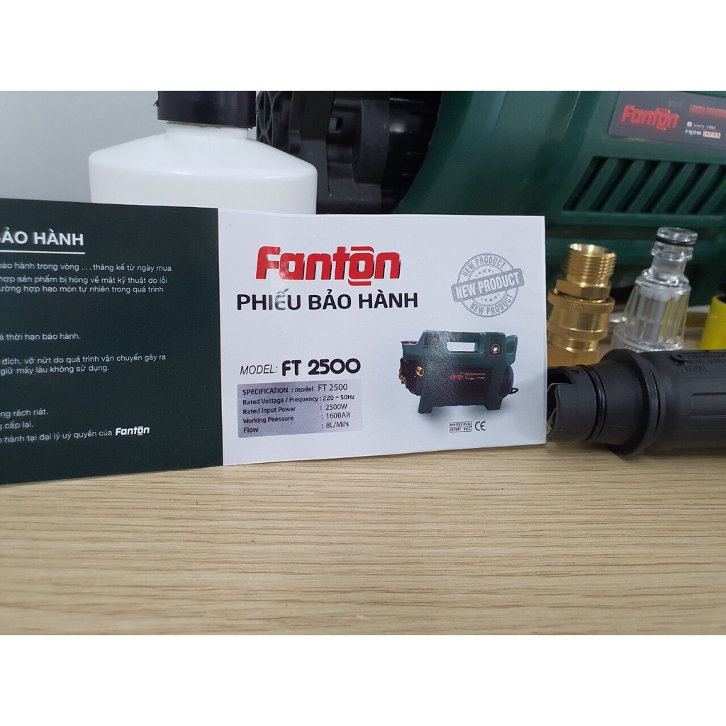 Máy rửa xe mini Fanton 2500W