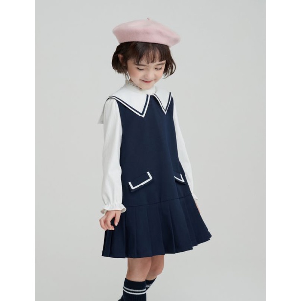 (Sz 110,130,140,150)- Đầm Curlysue VN xuất Hàn