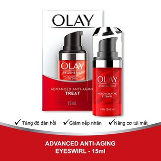 Kem mắt Olay Regenerist micro Sculpting Swirl 15g (chuẩn Mỹ)