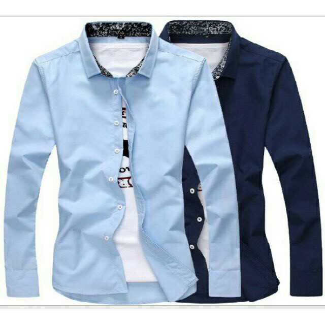 BST sơ mi dài tay cổ hoa 4 màu - TT New