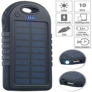 Solar Charger 30000mAh Portable Solar Power Bank Waterproof Powerbank USB Portable Solar Camping DAX