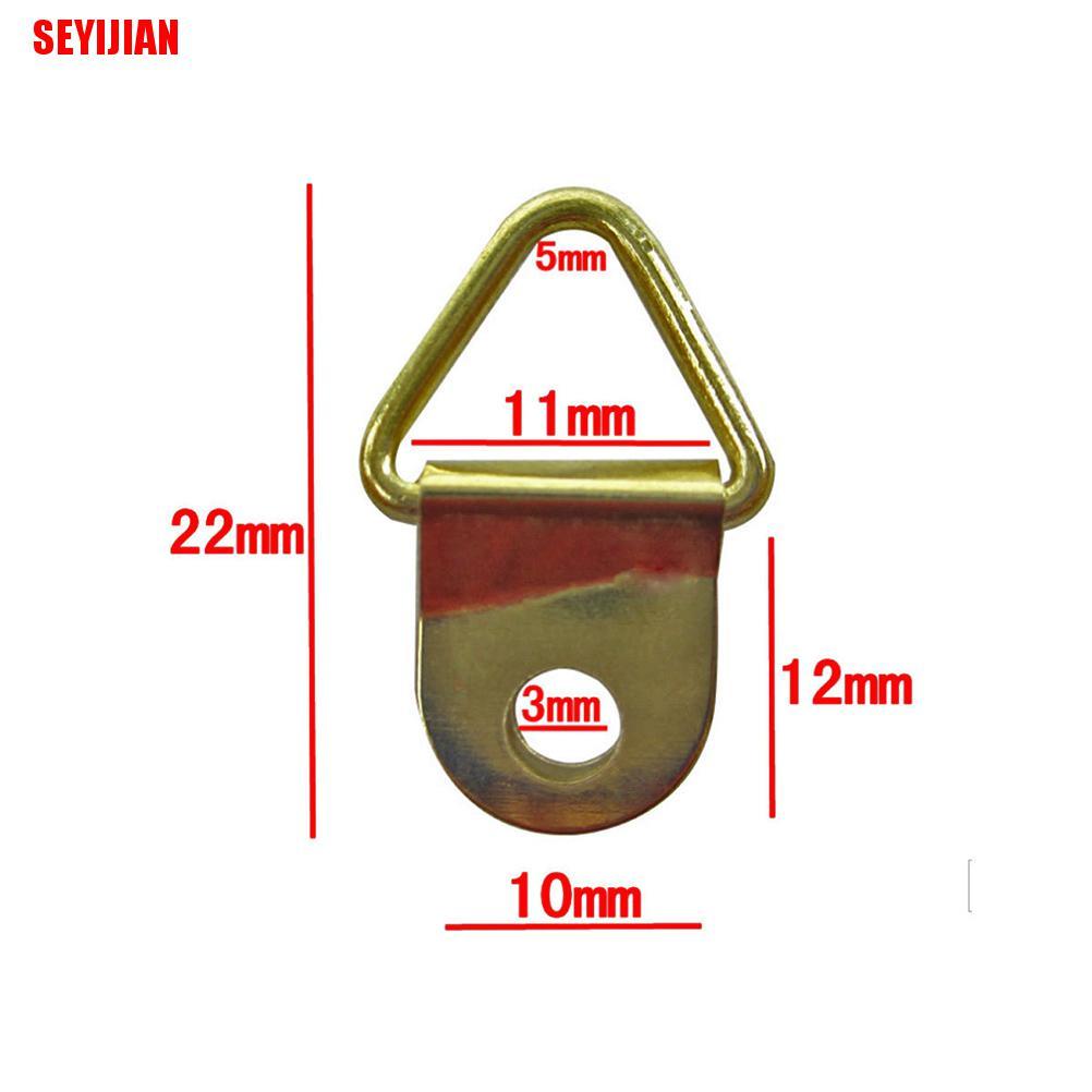 Set 100 Móc Tam Giác Treo Khung Ảnh Kèm Ốc Vít