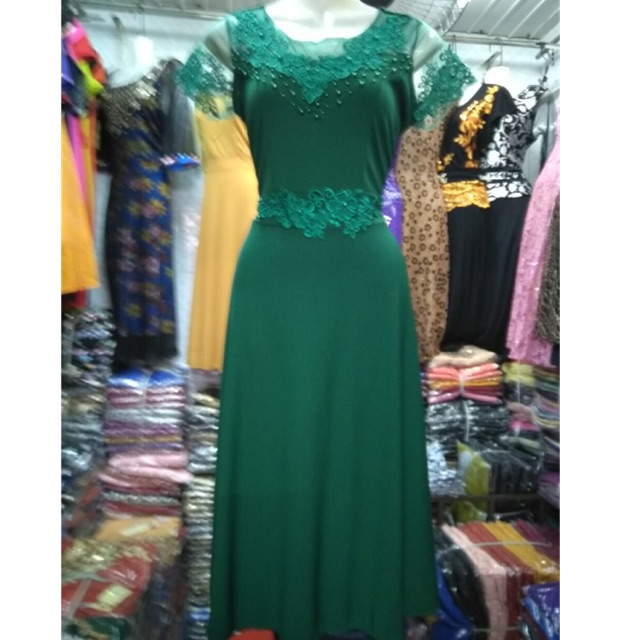 Đầm dạ hội dự tiệc trung niên form lửng OR44