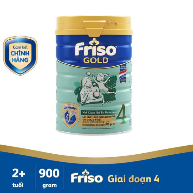 Giá Thanh Lý Sữa Friso Gold 4 Lon 900g date 2022