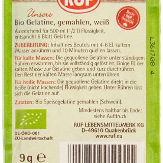 [RUF] BỘT GELATINE HỮU CƠ ĐỨC LÀM THẠCH
