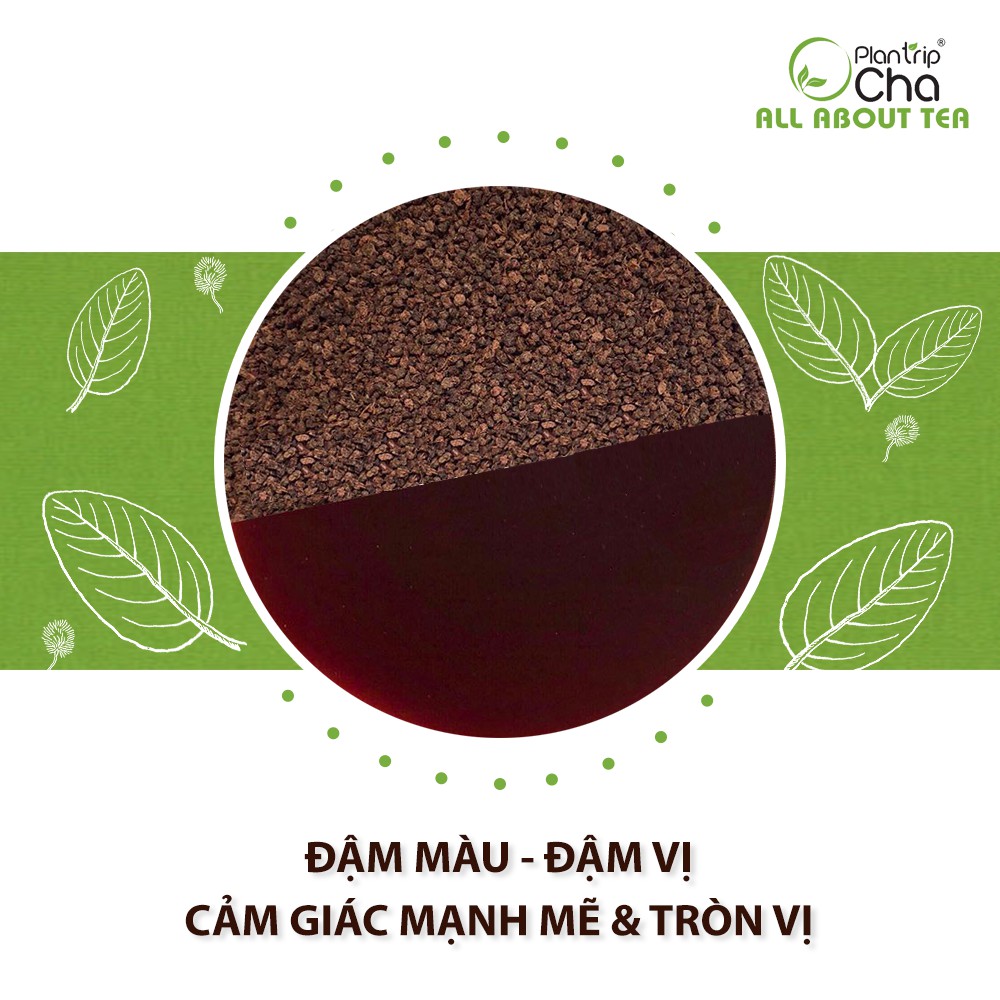 Trà Đen CTC Plantrip Cha Nguyên Liệu Pha Trà Sữa Đậm Vị - Gói 1KG | BigBuy360 - bigbuy360.vn