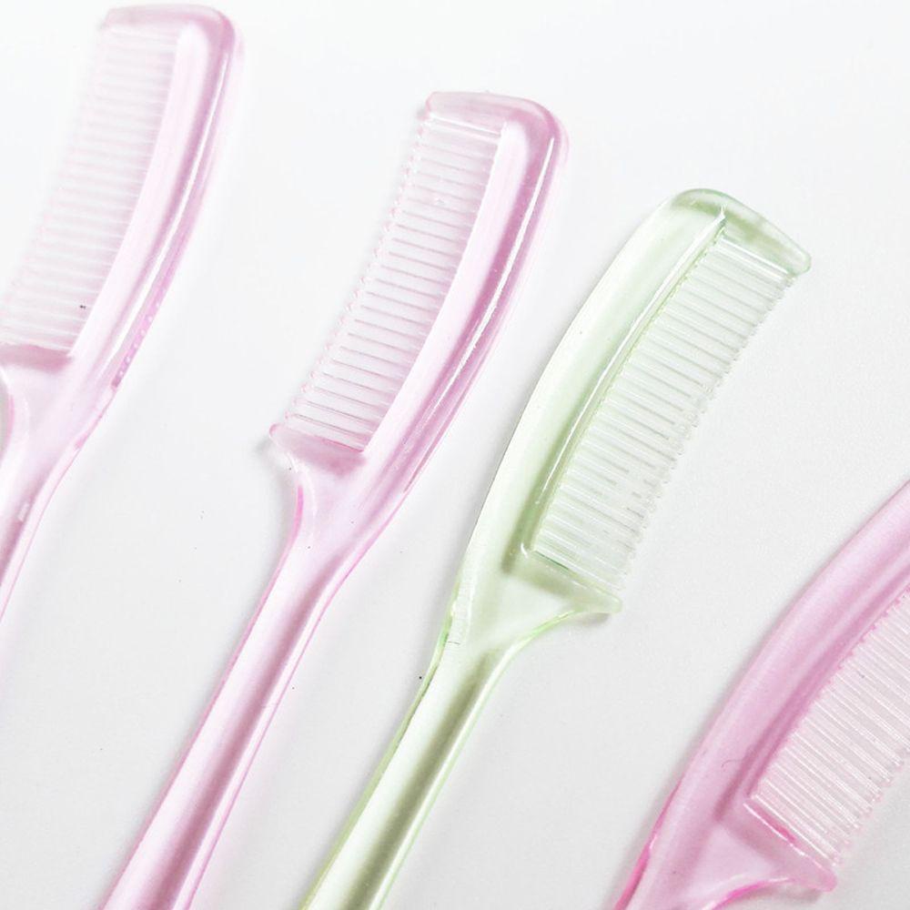 Lược Chải Lông Mi / Lông Mày Bằng Nhựa Màu Sắc Ngẫu Nhiên Tiện Dụng
