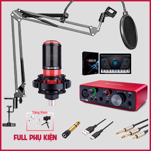 Sound card thu âm Focusrite Scarlett Solo 3rd  - Sound card thu âm