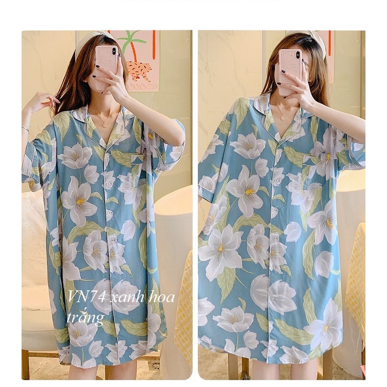 VÁY LANH SĂN Hàng Giao Luôn MẶC NHÀ ĐẦM MẶC NHÀ VN74