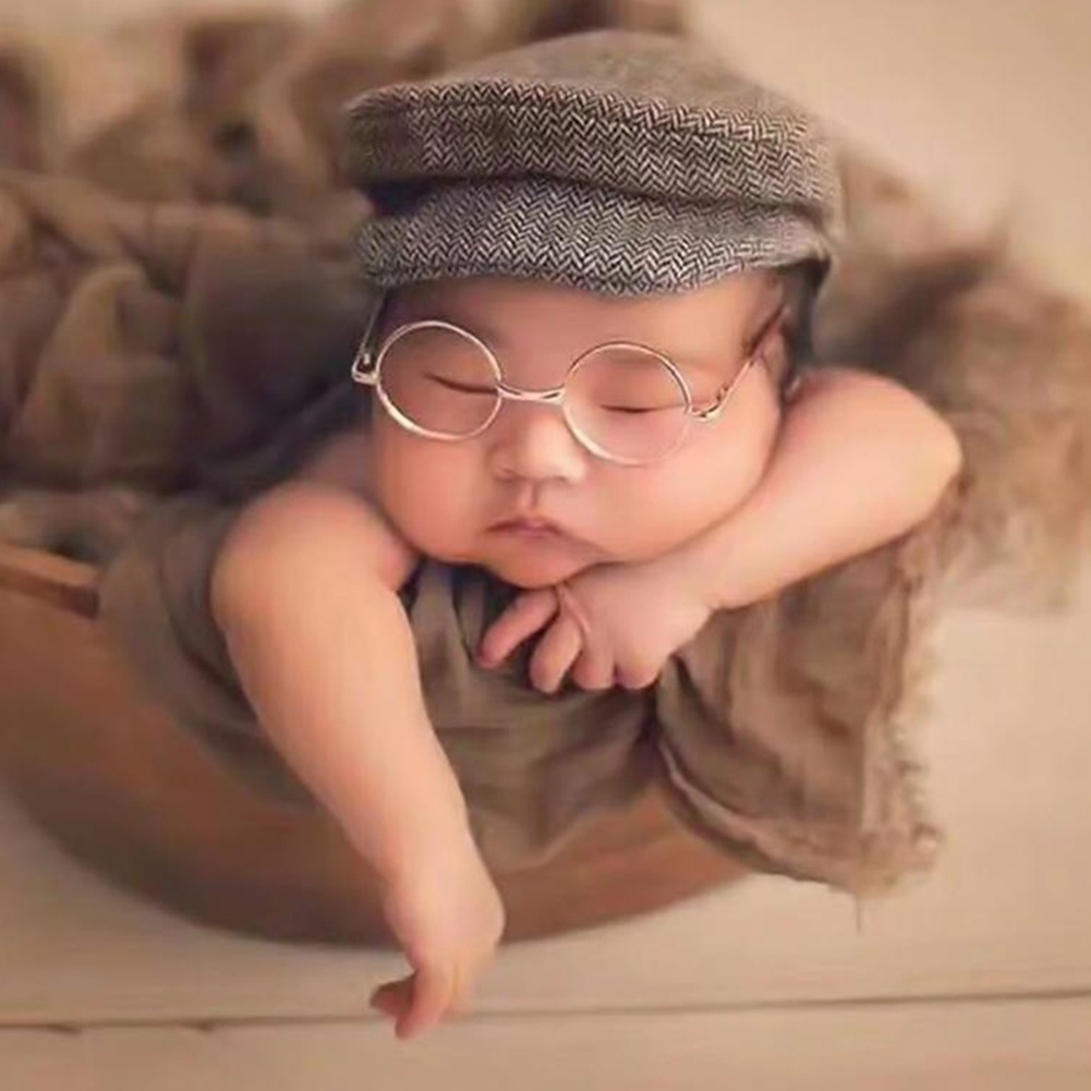 Mắt kiếng gọng tròn thời trang cổ điển cho nữ