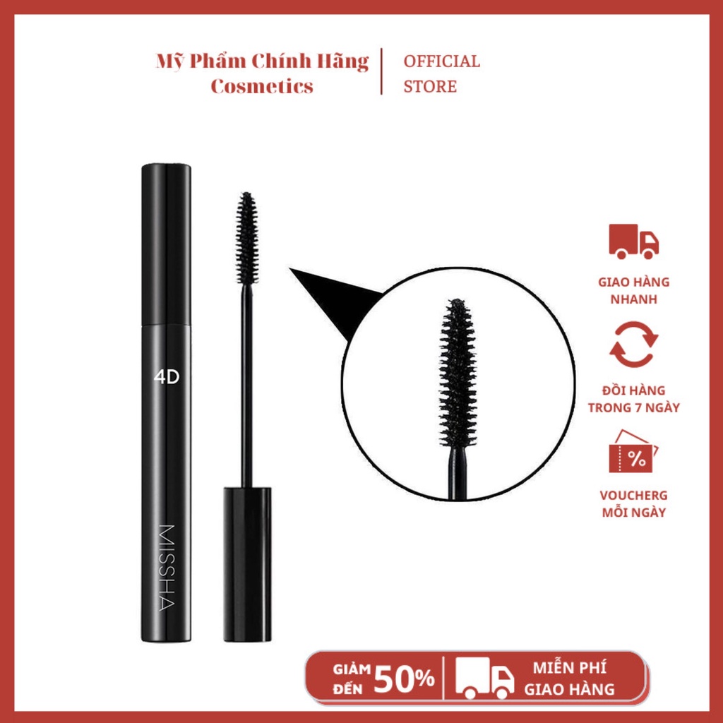 Mascara Dày Mi Không Lem MISSHA THE STYLE 4D MASCARA