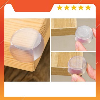 SÉT 4 MIẾNG BỊT GÓC BÀN SILICON.