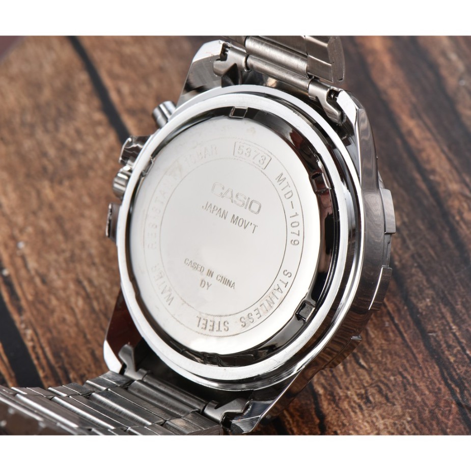 Đồng Hồ Công Sở Nam Thép Không Gỉ