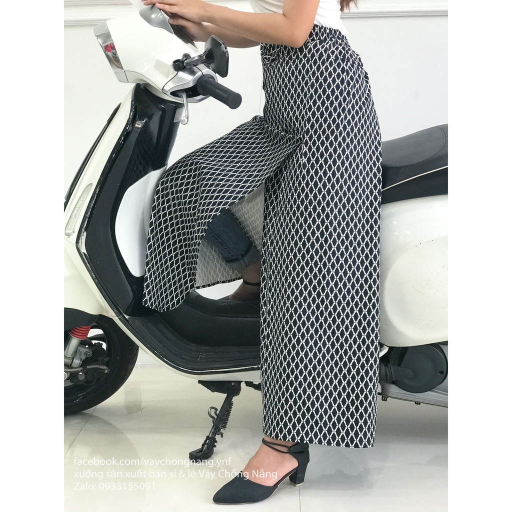 [được chọn mẫu] Váy chống nắng freeSize kaki bông xẻ tà | BigBuy360 - bigbuy360.vn