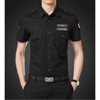 ÁO SƠ MI- LỤC QUÂN 3 MÀU ĐẬM CHẤT MEN