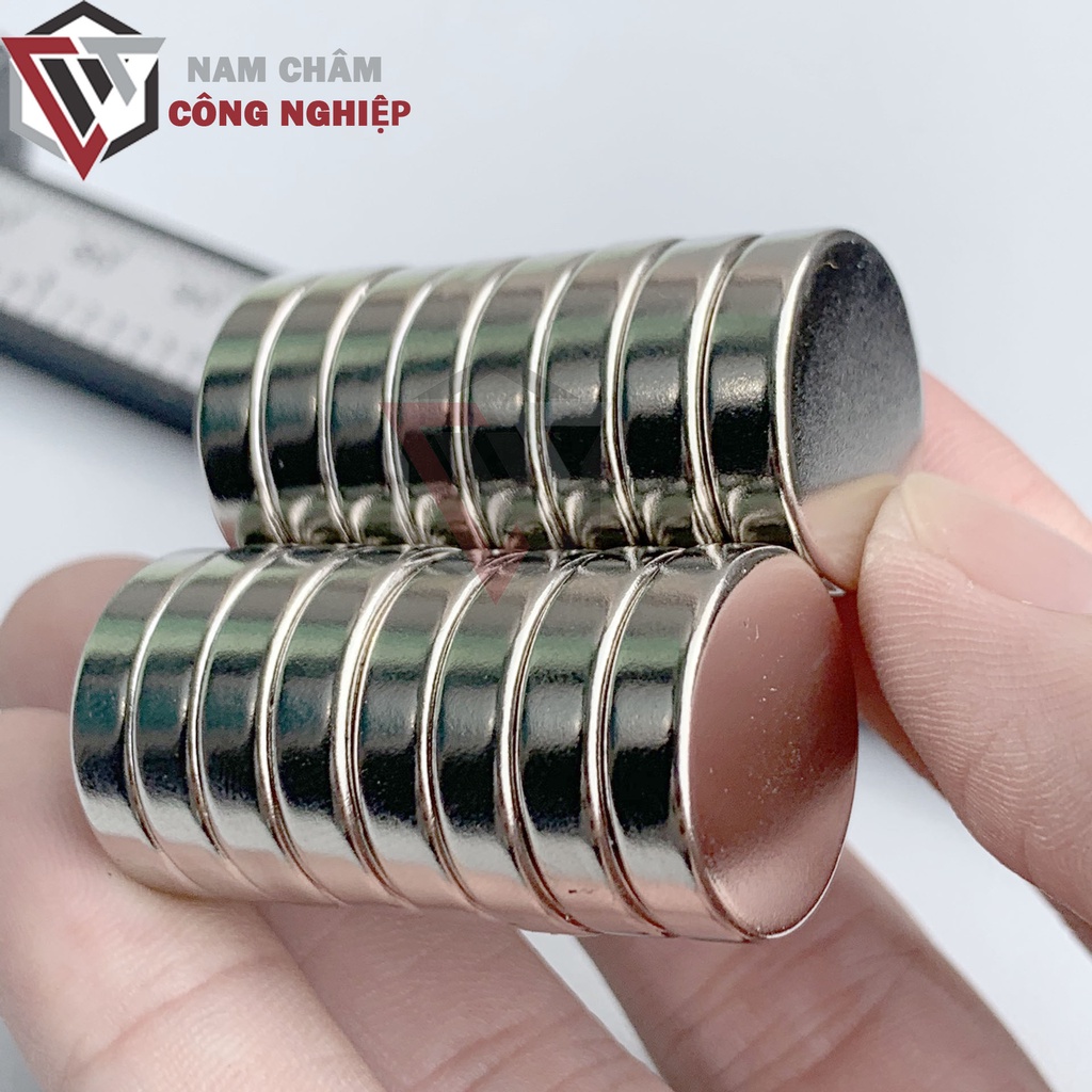 Nam châm tròn 20x5mm nam châm giá rẻ lực hút cực mạnh