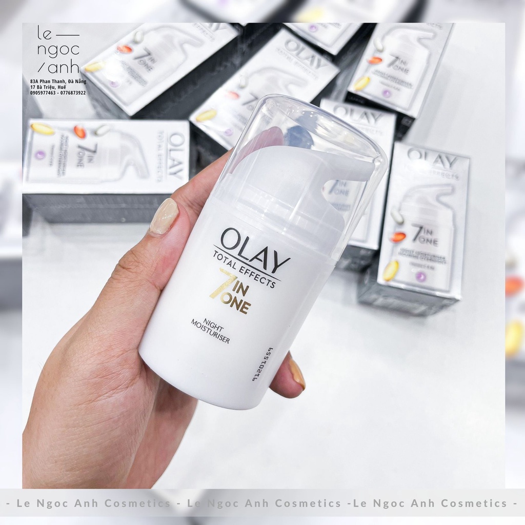 Kem Dưỡng Đêm Olay Total Effects 7 In One Night Firming Moisturiser 50ml