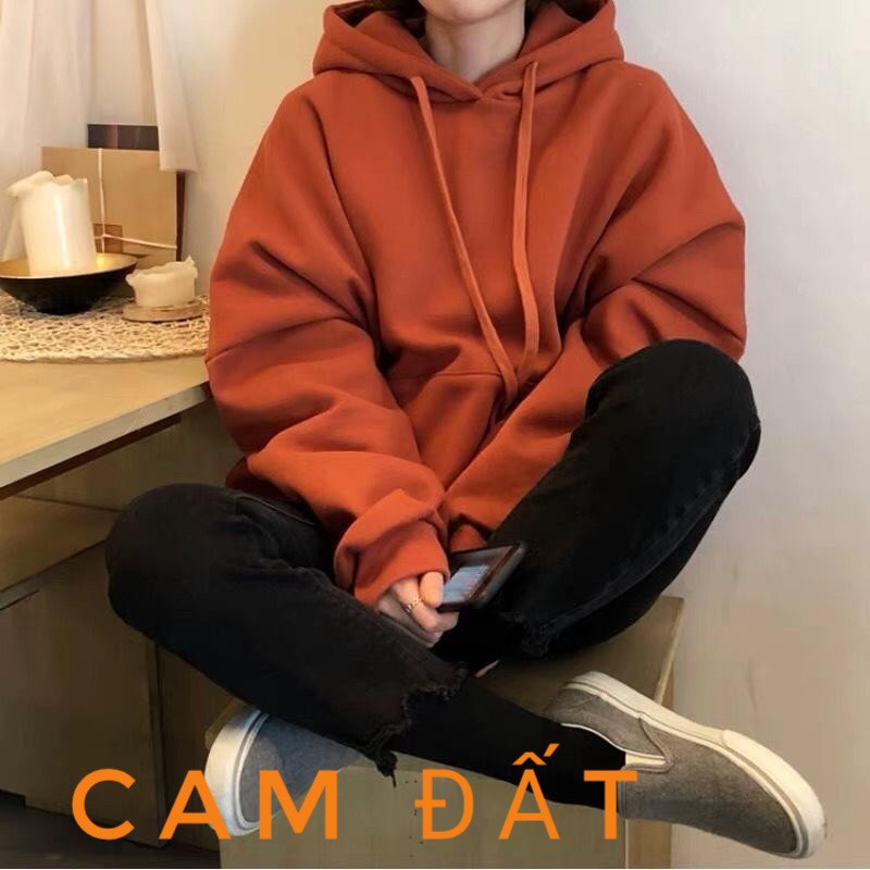 Áo HOODIE BASIC cao cấp, áo nỉ bông trơn