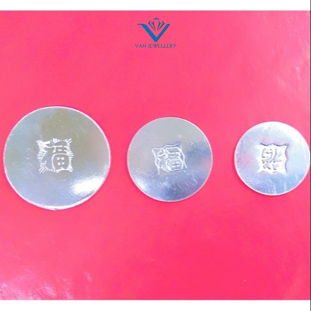 Đồng cạo gió Đồng bạc đánh gió chuẩn bạc 99 Van jewelry V10750