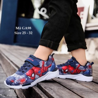 Giày Spider Man Cho Bé Trai 3 - 7 Tuổi GA98 [KÈM ẢNH THẬT]