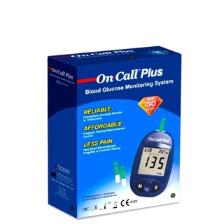 Máy đo đường huyết On Call Plus (Tặng 25 que thử + kim chích máu) - Bảo hành trọn đời