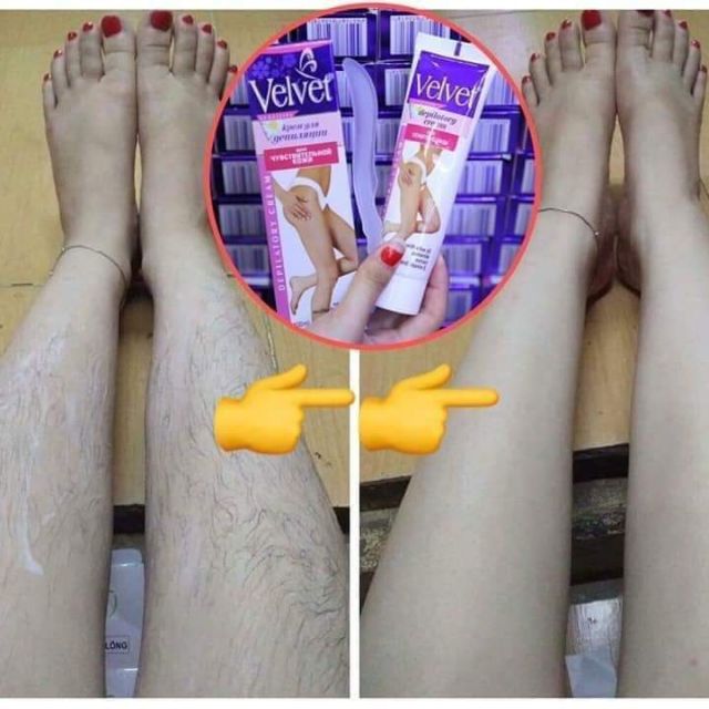 Tẩy lông Velvet