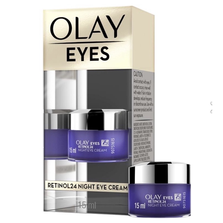 (Hàng Úc)Kem dưỡng mắt Olay Eye Retinol 24 Night