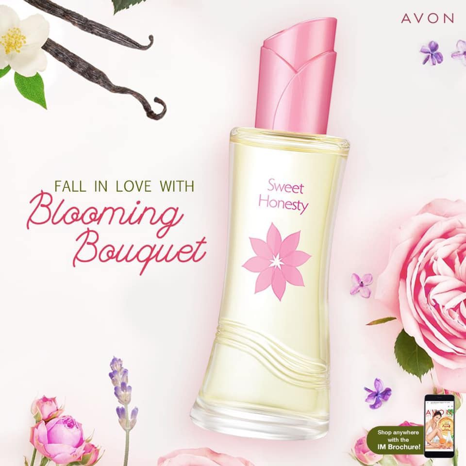 CHÍNH HÃNG NƯỚC HOA NỮ AVON SWEET HONESTY 9ML MÀU HỒNG DẠNG LĂN