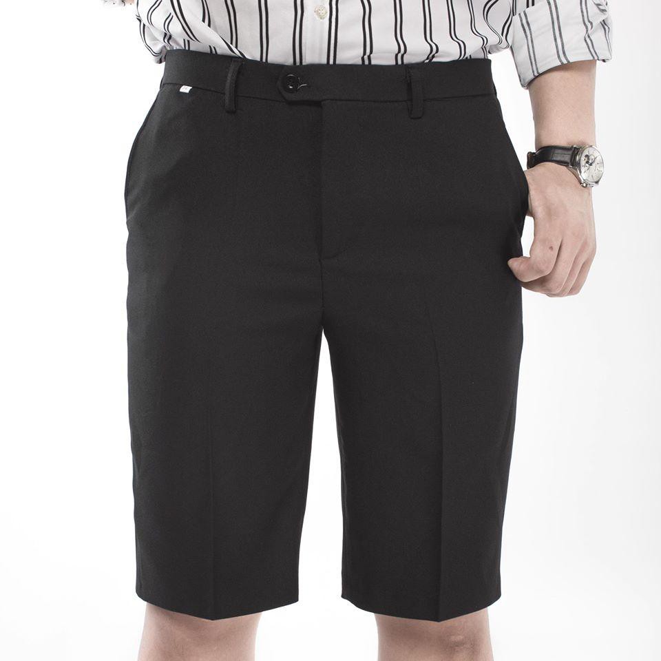 Quần Short tây nam Kojiba vải chéo co giãn không nhăn
