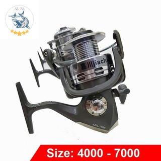 Máy câu cá jiachuan cl 4000 5000 6000 7000 máy câu kim loại