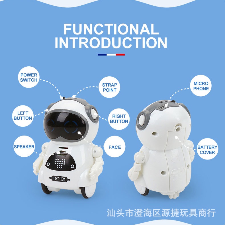 Đồ chơi robot thông minh điều khiển bằng giọng nói
