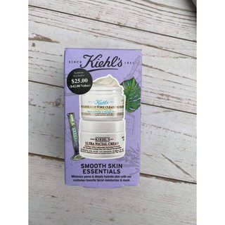 Set Kiehls dưỡng da - Smooth Skin Essentials
