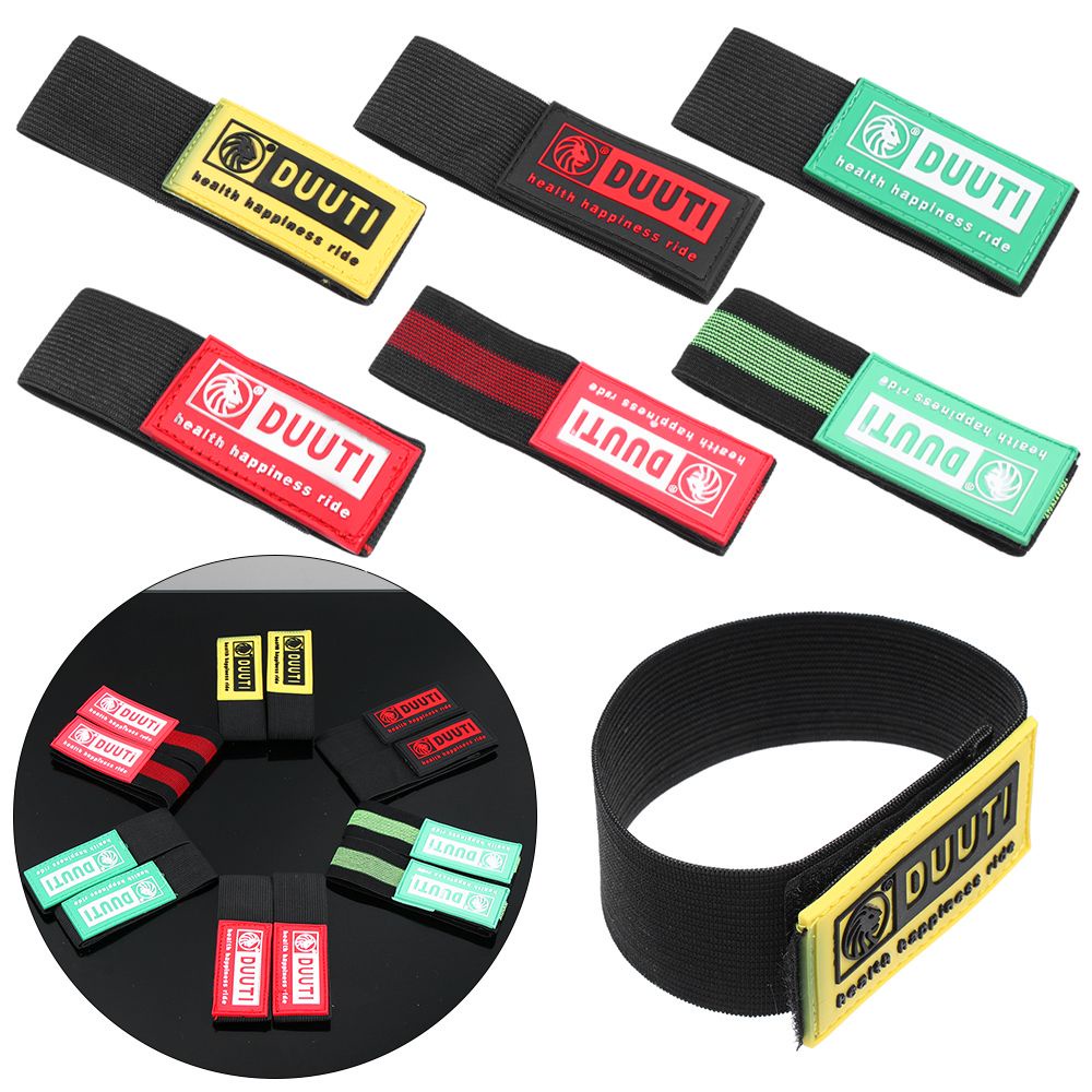 1 Cặp Đai Quấn Bảo Vệ Mắt Cá Chân Co Giãn Đa Màu Khi Đi Xe Đạp