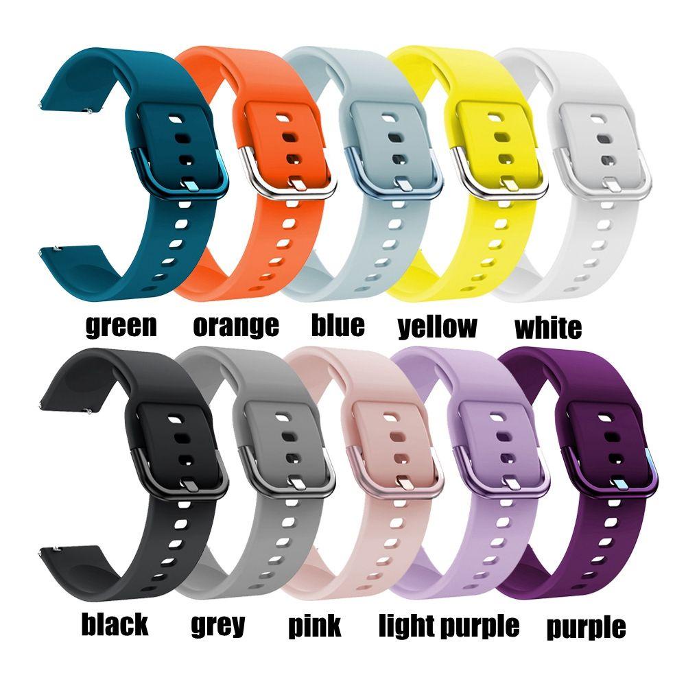JONYE SAMSUNG Dây Đeo Thay Thế Bằng Silicone Mềm 42mm Cho Đồng Hồ Thông Minh Huami Amazfit Bip Active 2