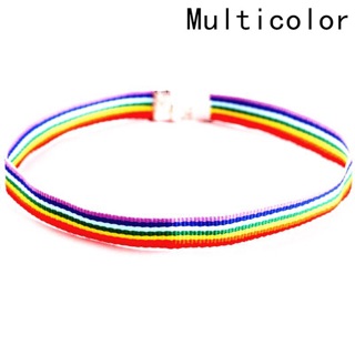 Chocker cầu vồng/ màu mutilcolor