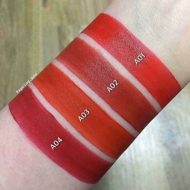 SON KEM LÌ BLACK ROUGE VELVET TINT