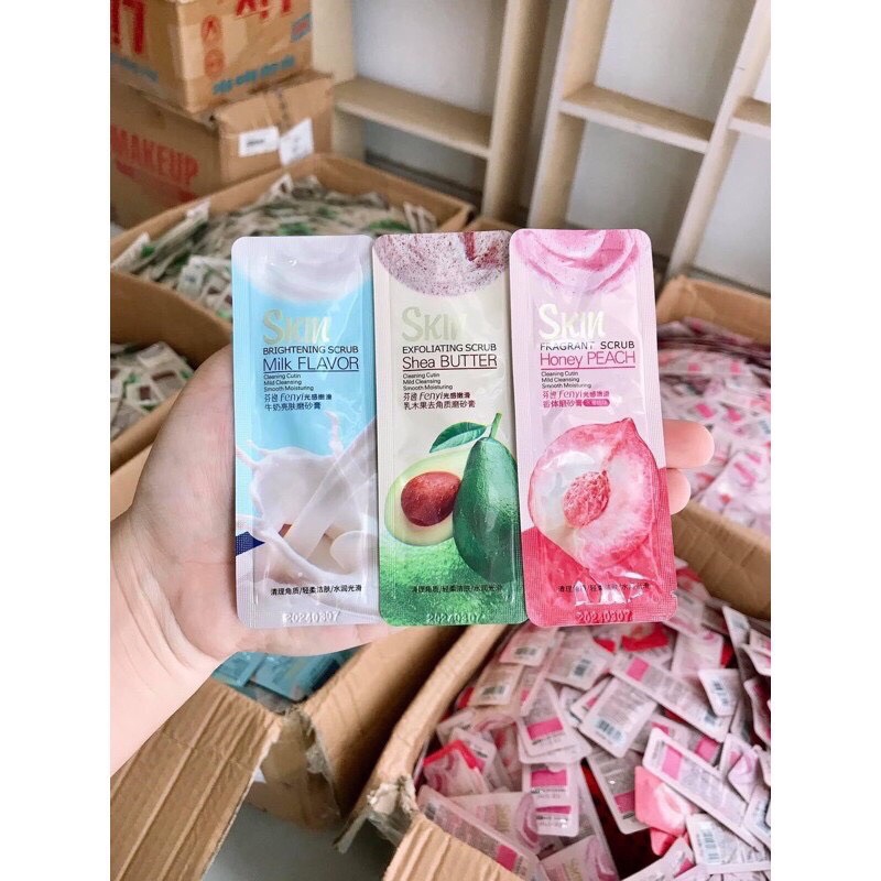 [GÓI TEST] TẨY TẾ BÀO DA CHẾT BƠ ĐÀO TRÁI CÂY FENYI | BigBuy360 - bigbuy360.vn