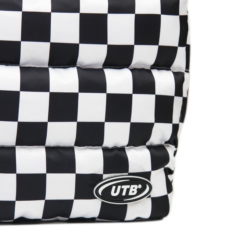 Usthebasic - Túi UTB Logo Check Off Shoulder Bag