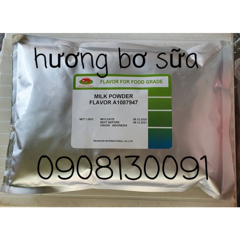 HƯƠNG BƠ SỮA DẠNG BỘT - BUTTER MILK POWDER FLAVOR (100GRAM)