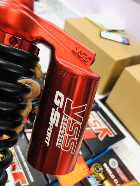 Phuộc chính hãng Yss dòng G-sport có tăng chỉnh dành cho dòng tay ga 1 phuộc vario vision click sh mode