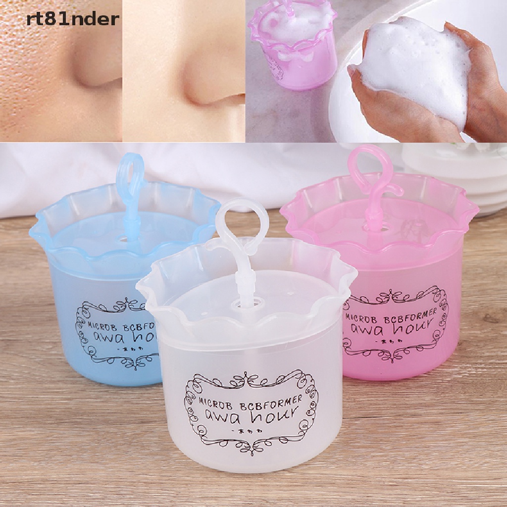 [Hàng mới về] Dụng cụ tạo bọt xà phòng/ sữa rửa mặt tiện lợi nhiều màu tùy chọn