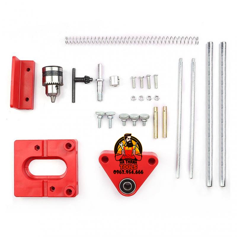 Dụng cụ định vị lỗ khoan cầm tay thông minh Full Phụ Kiện Như Hình, Đa chức năng