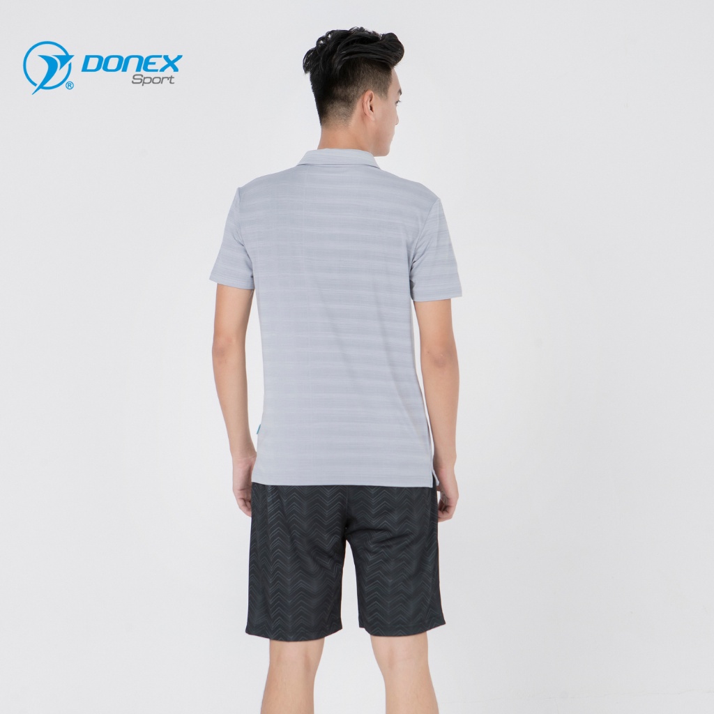 Áo Thể Thao Nam Golf DONEXPRO Form Classic, Chất Vải Poly Cá Sấu Mát Mẻ, Không Bết Bí MC-9012