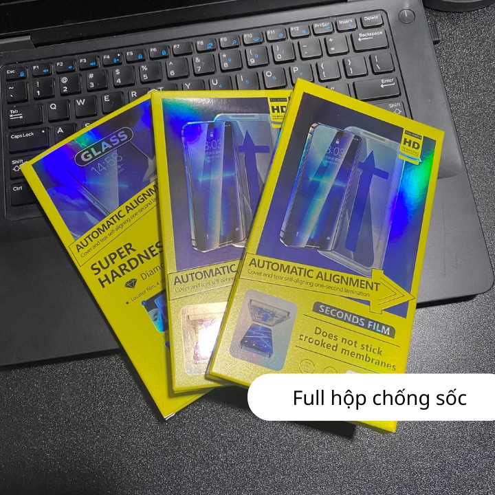 Kính cường lực iphone CHỐNG NHÌN TRỘM khung dán tự động , tự dán dễ dàng, viền đen mỏng, chống bám bụi khi dán-MarioCase