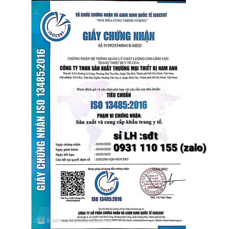 Hộp 10 cái khẩu trang cho bé 5D, VN95 , N95 Famapro Nam Anh chính hãng