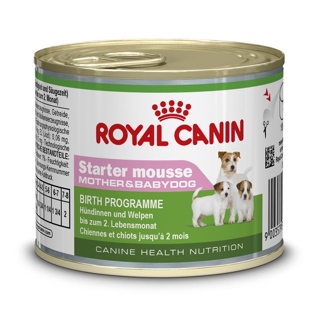 Pate cho chó Royal Canin Starter mousse 195g